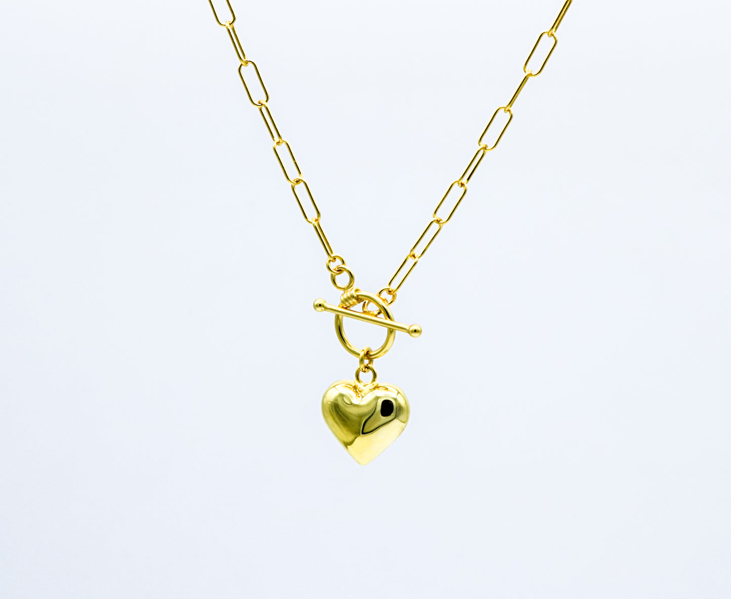 Puffy Heart Necklace