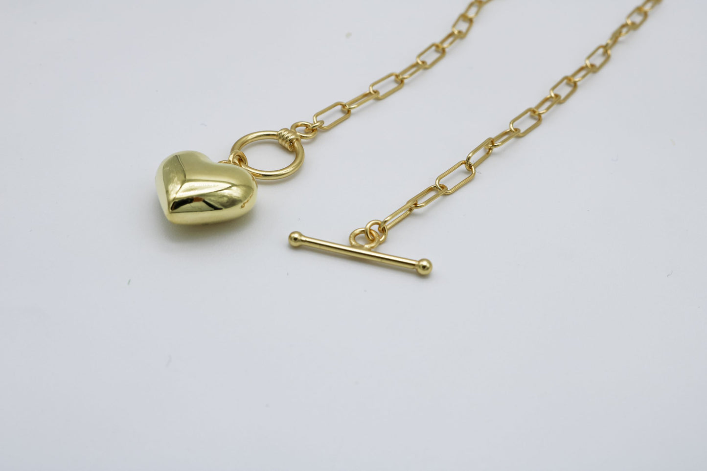 Puffy Heart Necklace