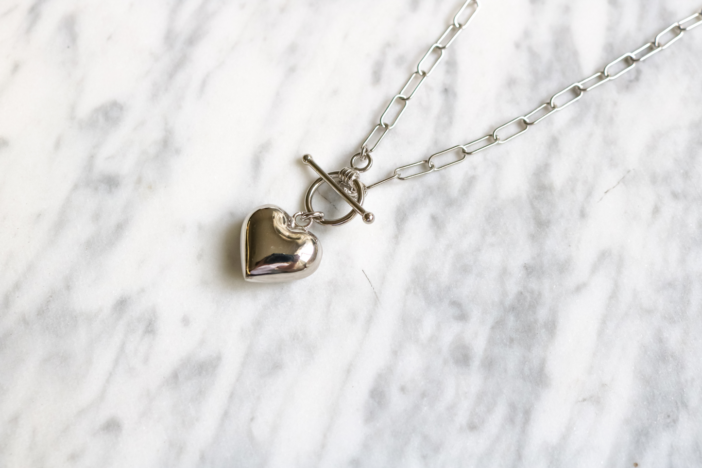 Puffy Heart Necklace